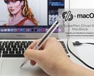 SonarPen 驱动程序可将 MacBook 的触摸板变成可与 SonarPen 手写笔配合使用的绘图板。(图片来源：SonarPen）