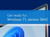 微软发布的官方宣传横幅，宣布即将推出的 Windows 11 26H2 版本。