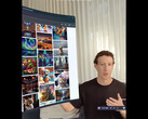 Meta 首席执行官马克-扎克伯格（Mark Zuckerberg）谈论Apple Vision Pro，使用 Quest 3 的混合现实直通系统录制（图片：@zuck / Instagram）。