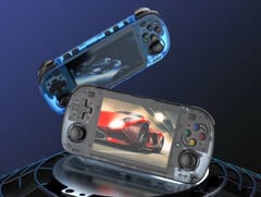 R36H Pro Max 是一款价格相对实惠的复古游戏掌机,配备双摇杆。(图片来源:via AliExpress)