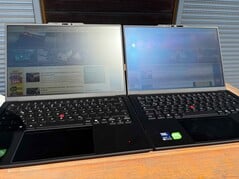 IPS（左）与 OLED（右）