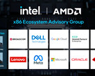 英特尔和 AMD 联手对抗 ARM 的崛起前景。(图片来源：英特尔）