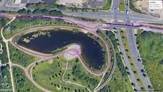 全球导航卫星系统测试之旅:环湖路线