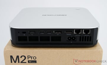 Minisforum M2 Pro - 后部连接