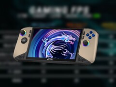 微星 Claw 8 AI+ 配备两个 Thunderbolt 4 端口。(图片来源:微星科技,Dave2D 编辑)