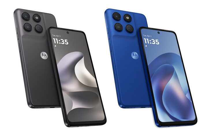 Moto G37 Power 有四种首发颜色中的两种。