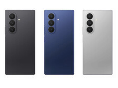 Galaxy Z Fold7 预计将比上一代产品更薄。(图片来源：via Evan Blass）