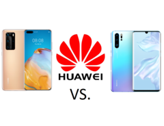 华为P40 Pro vs. P30 Pro相机比较