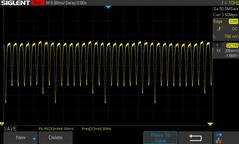 100% 亮度：60 赫兹 PWM（60 赫兹刷新率）