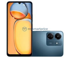 小米红米 13CAndroid 智能手机渲染图（来源：MySmartPrice）