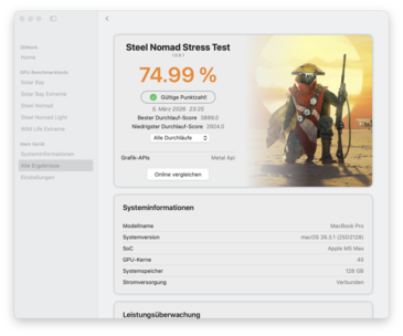 Steel Nomad 压力测试（自动模式）
