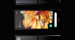 早期的 Mix Flip 渲染图。(来源:LetsGoDigital x Technizo Concept)