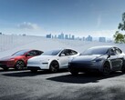 多种颜色的Model Y SUV