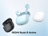 Redmi Buds 8 Active 通过了 IP54 防尘防水认证。
