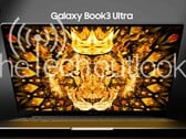 据称的三星Galaxy Book 3 Ultra。(图片来源：TheTechOutlook)