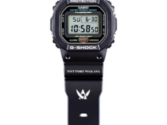 卡西欧 G-Shock x 若狭镇限量版 DW-5600UE 手表（如图）已经亮相。(图片来源：卡西欧）