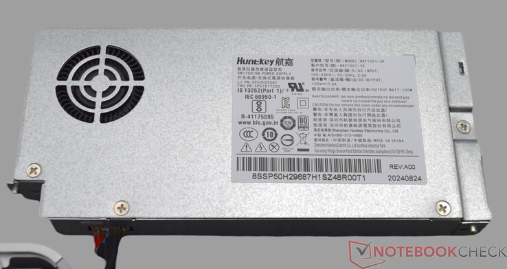 内置 150 瓦电源（20 V；7.5 A）