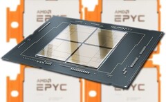 英特尔的至强w9-3495X比AMD的更高效的EPYC 9654显示出每个核心更强的蛮力。(图片来源：英特尔/AMD - 编辑)