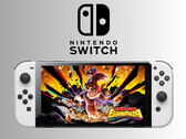显示 Switch 游戏《大金刚巴南扎》的模拟图（图片来源：任天堂美国公司，有编辑）。