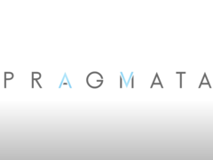 Pragmata Shelter》预告片中的 Pragmata 标志（图片来源：Capcom）