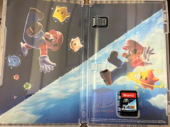 超级马里奥Galaxy 1+2 绑定版 Switch 卡带的内部图样（图片来源：ForeverPhysical X）