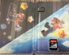 超级马里奥Galaxy 1+2 绑定版 Switch 卡带的内部图样（图片来源：ForeverPhysical X）