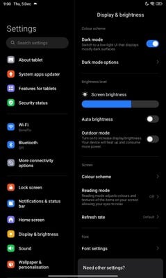 小米红米 Pad SE 8.7 软件