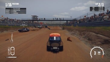 图为:《Wreckfest》的一张游戏截图。