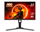 AOC Q27G3XMN 采用 1440p 和 180 Hz 面板，宽 27 英寸。(图片来源：AOC）