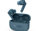 联想只计划提供单一蓝色的 Yoga True Wireless 立体声耳塞。(图片来源：联想）