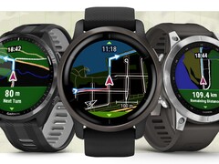 用于 Garmin 智能手表和自行车计算机的 Komoot 应用程序新增了地图功能。(图片来源:Komoot)