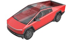 Cybertruck 挡泥板每块售价 550 美元(图片:特斯拉)