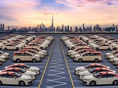迪拜的出租车队。比亚迪将向 DTC 提供 200 辆电动 Seal 轿车（图片来源：《中东经济》）。