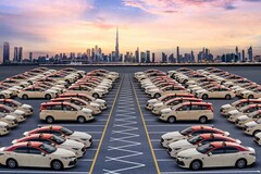 迪拜的出租车队。比亚迪将向 DTC 提供 200 辆电动 Seal 轿车（图片来源：《中东经济》）。