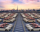 迪拜的出租车队。比亚迪将向 DTC 提供 200 辆电动 Seal 轿车（图片来源：《中东经济》）。