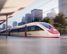 西门子移动公司设计的 Vinspeed 列车组效果图。列车将使用 Velaro Novo 平台