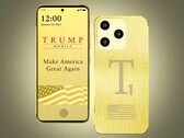 Trump T1 Phone 在广告中使用了这张图片，但实际产品可能与之大相径庭。