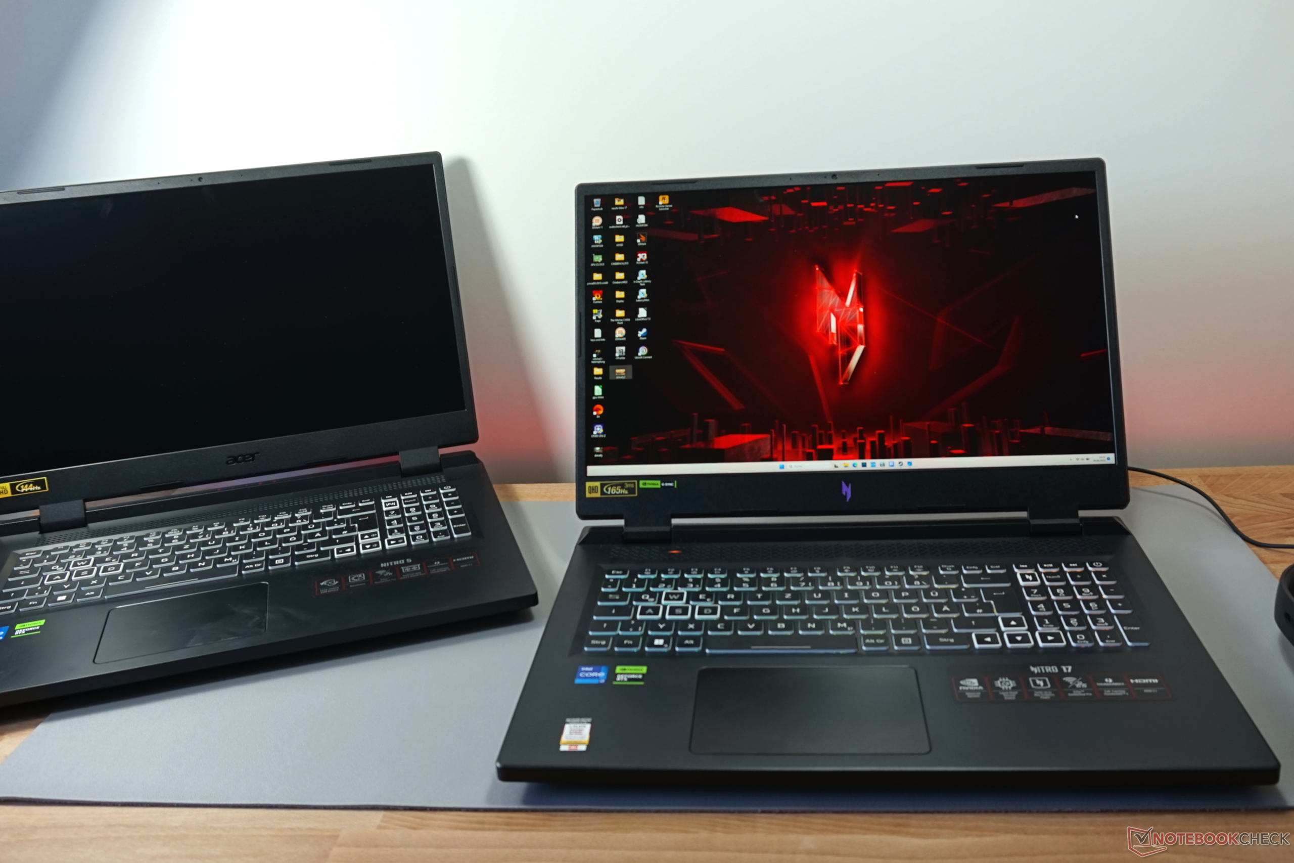 宏碁的安静的Nitro 17笔记本电脑被审查：RTX 4060，完美配置 - Notebookcheck