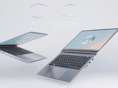 InfinityBook Pro 14 Gen 10 是一款配备 AMD Ryzen CPU 的紧凑型笔记本电脑（图片来源：Tuxedo）