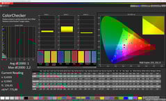 ColorChecker(色彩配置文件:Original Colors Professional,色温:暖,目标色彩空间:sRGB目标色彩空间:sRGB)