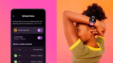 家长可以对 Fitbit Ace LTE 智能手表的游戏时间和其他分心事项进行限制。(图片来源：谷歌）