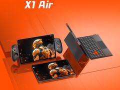 X1 Air 采用英特尔酷睿 Ultra 7 258V。图：游戏掌机的宣传图片。(图片来源：OneXPlayer - 已编辑）