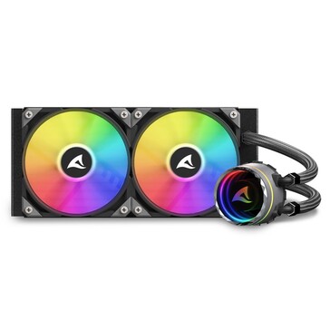 Sharkoon S80 RGB AIO CPU液体冷却器（来源：Sharkoon）。