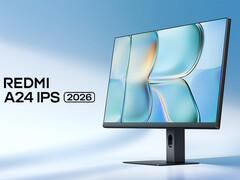 2026 红米 A24 在中国的售价约为 65 美元。图为：显示器宣传图。(图片来源：小米 - 已编辑）