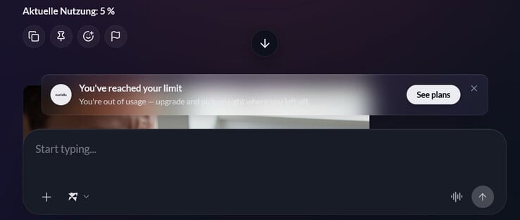 免费套餐中的严格限制