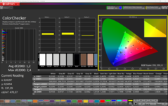 已通过 CalMAN ColorChecker 校准