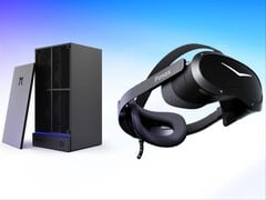 Pimax Spation 迷你电脑和 Crystal Pro VR 头显。