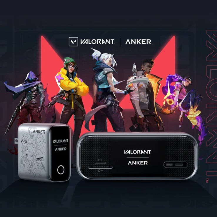 Anker 与 Riot Games 正式合作,推出以《Valorant》特工为主题的联名系列