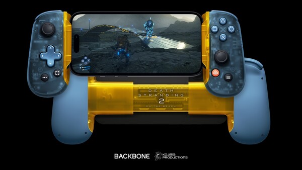 Backbone One 死亡搁浅 2 版基于 PlayStation 版控制器。(图片来源:Backbone)