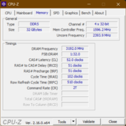 CPU-Z 内存
